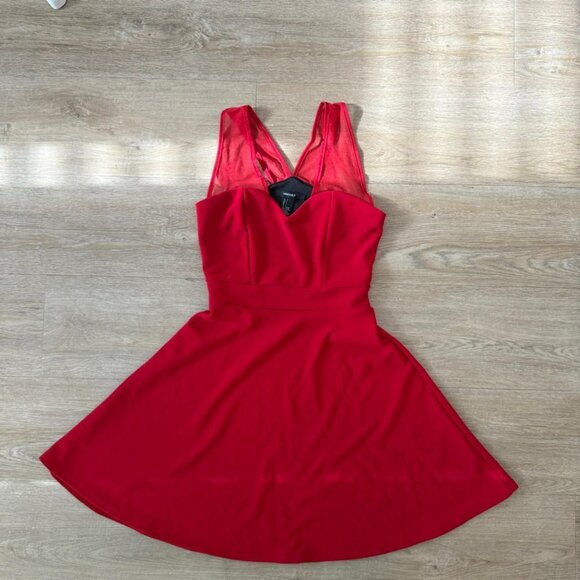 Forever 21 Women's Red Dress - Picture 1 of 2